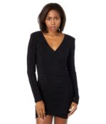 Платье Bardot, Isla Mini Lurex Dress 9628983 | Black Lurex фото 1