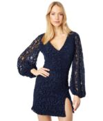 Платье Bardot, Reid Lace Dress 9629016 | Navy фото 1