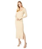 Платье WAYF, Walker Scooped Neck Midi Dress 9629887 | Sand фото 1