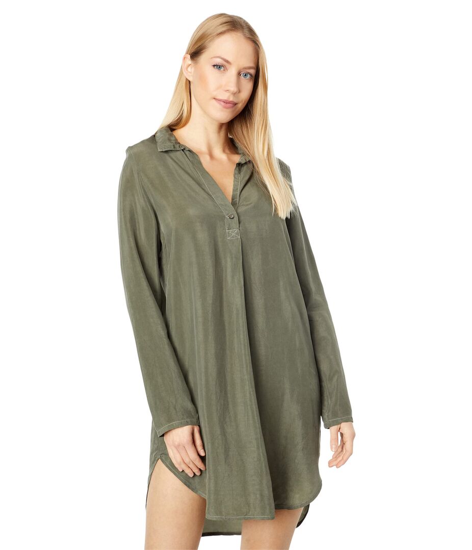 Платье Hard Tail, Long Sleeve Tunic Dress 9629490 | Gravel фото 1