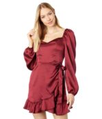 Платье WAYF, Pinky Promise Mini Dress 9629889 | Burgundy фото 1