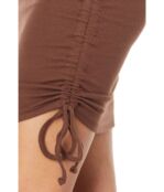 Платье BCBGeneration, Knit Long Sleeve Drawstring Dress U1UX5D51 9629986 | Milk Chocolate фото 3