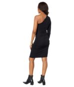 Платье LAmade, Encino Long Sleeve 2X1 Modal Stretch Rib Dress 9630789 | Black фото 2