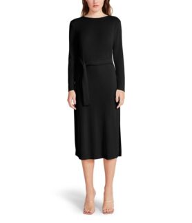 Платье Steve Madden, Sueded Rib Knit Midi Dress