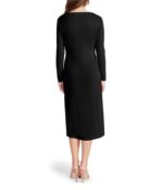 Платье Steve Madden, Sueded Rib Knit Midi Dress 9631216 | Black фото 2