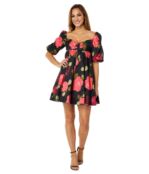 Платье Kate Spade New York, Just Rosy Beau Dress 9661202 | Black фото 4