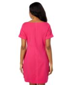 Платье Tommy Bahama, Veranda Short Sleeve Short Dress 9661539 | Pink Ruffle фото 2