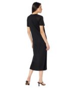 Платье MICHAEL Michael Kors, Lace-Up T-Shirt Dress 9664663 | Black фото 2