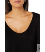 Платье Michael Lauren, Kyle Long Sleeve V-Neck Dress 9677247 | Black фото 3