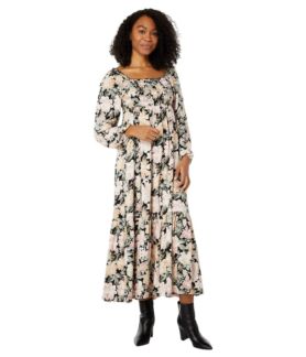 Платье Saltwater Luxe, Dancey Recycled Long Sleeve Maxi Dress