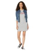 Платье Tommy Hilfiger, Americana T-Shirt Dress 9691583 | Stone Grey Heather фото 4