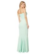 Платье Norma Kamali, Strapless Fishtail Gown 9692244 | Seafoam фото 2