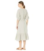 Платье Lilla P, Easy Elbow Sleeve Stripe Dress 9692798 | Papaya Stripe фото 2