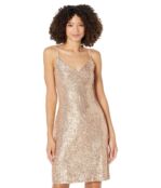 Платье MARINA, Sequin Slip Dress 9700105 | Rose Gold фото 1