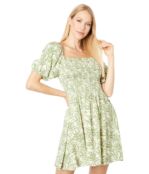 Платье Lost + Wander, Pure Vida Mini Dress 9701141 | Green Neutral фото 1