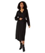 Платье MONROW, Linen Tie Dress 9710194 | Black фото 1