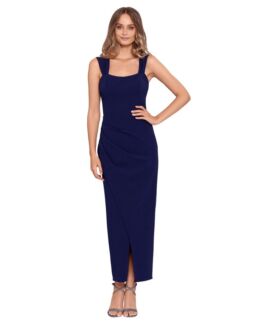 Платье Betsy & Adam, Midi Crepe w/ Wrap Skirt & Pull Through Back