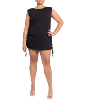 Платье Sanctuary, Drawcord Baby Rib Mini Dress