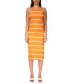 Платье Sanctuary, Stripes For Days Midi 9719152 | Tangerine/White Stripe фото 1