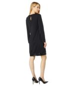 Платье MARINA, Sequin Trim Dress 9719871 | Black фото 2