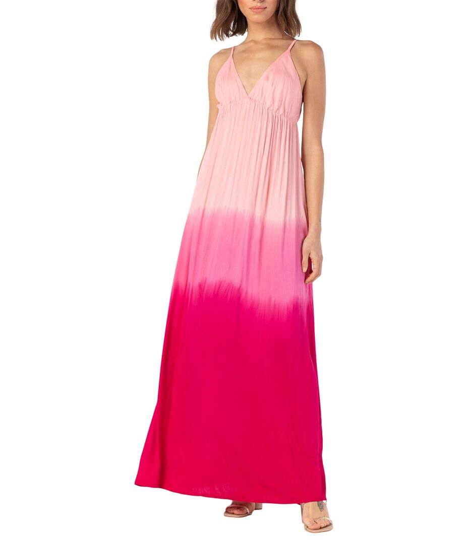 Платье Tiare Hawaii, Gracie Maxi Dress 9720631 | Peach Ruby Gradasi фото 1