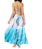 Платье Tiare Hawaii, Naia Maxi Dress 9721790 | White Aqua Leo Ombre фото 2