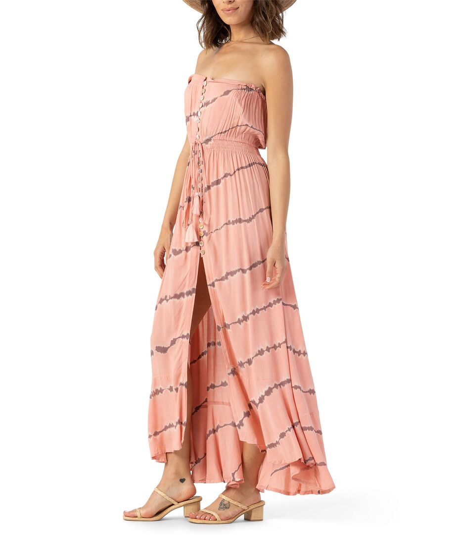 Платье Tiare Hawaii, Ryden Maxi Dress 9721792 | Peach Vert Tie-Dye фото 1