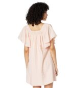 Платье English Factory, Mini Dress with Ruffle 9723872 | Light Pink фото 2