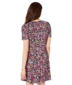 Платье MICHAEL Michael Kors, V-Neck Floral Dress 9726475 | Cerise фото 2