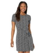 Платье MICHAEL Michael Kors, T-Shirt Wrap Dress 9726481 | Black фото 1