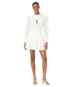 Платье Bardot, Jolie Check Mini Dress 9733054 | Ivory фото 4