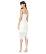 Платье Bardot, Cleo Midi Lace Dress 9733075 | Orchid White фото 2