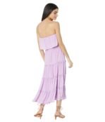 Платье 1.STATE, Strapless Ruffle Tiered Maxi Dress 9734527 | Violet Tulle фото 2