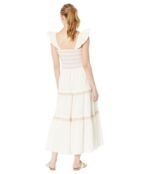 Платье Madewell, Lucie Smocked Tiered Midi Dress 9735486 | Lighthouse фото 2