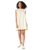 Платье Madewell, Eyelet Ruffle-Sleeve Mini Dress 9735483 | Lighthouse фото 4