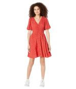 Платье Madewell, Sophia Mini Dress in Bandana Flower 9735554 | Bandana Red фото 4