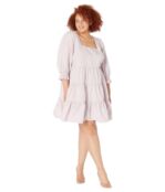 Платье Madewell, Plus Poplin Lizzie Babydoll Dress 9735653 | Pale Lilac фото 4