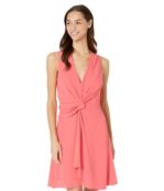 Платье BCBGMAXAZRIA, Twist Front Cocktail Dress 9737855 | Calypso Coral фото 1