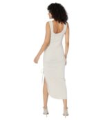 Платье WAYF, Replay Side Gathered Midi Tank Dress 9738265 | Natural фото 2