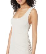 Платье WAYF, Replay Side Gathered Midi Tank Dress 9738265 | Natural фото 3