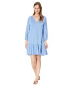 Платье Lilla P, Flame Modal 3/4 Sleeve Shirred Raglan Dress 9741613 | Bluefin фото 4