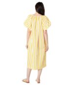 Платье SUNDRY, Stripe Woven Midi Dress 9743257 | Mango фото 2