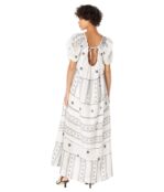 Платье Free People, Jamie Embroidered Maxi 9761398 | Black/White фото 2