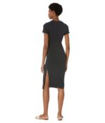 Платье MONROW, Supersoft Front Twist Dress 9778152 | Faded Black фото 2