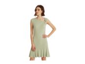 Платье LAUREN Ralph Lauren, Asymmetrical Jersey Dress 9778293 | Ranch Sage фото 2