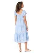 Платье Draper James, Embroidered Emily Midi Dress 9781704 | Light Blue фото 2