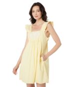 Платье Draper James, Embroidered Maddie Babydoll Dress 9781705 | Sunny Yellow фото 1