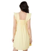 Платье Draper James, Embroidered Maddie Babydoll Dress 9781705 | Sunny Yellow фото 2