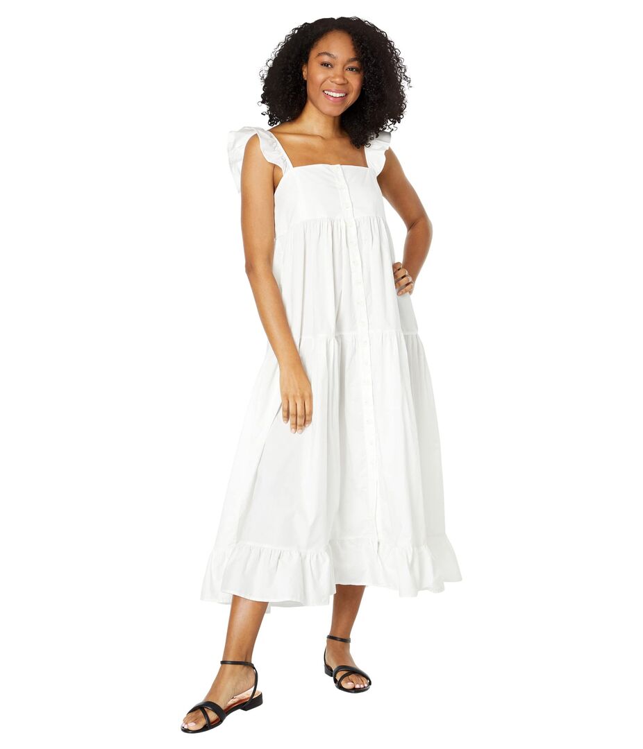 Платье en saison, Pathways Midi Dress 9783418 | Off-White фото 1