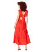 Платье CeCe, Tiered Tie Back Maxi Dress 9783297 | Fireball фото 2